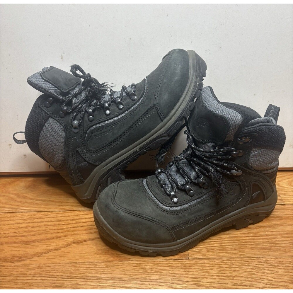 Red Wing Tradeswoman 2345 Women's Safety Toe 6" Work Boots Black Size 8.5 B